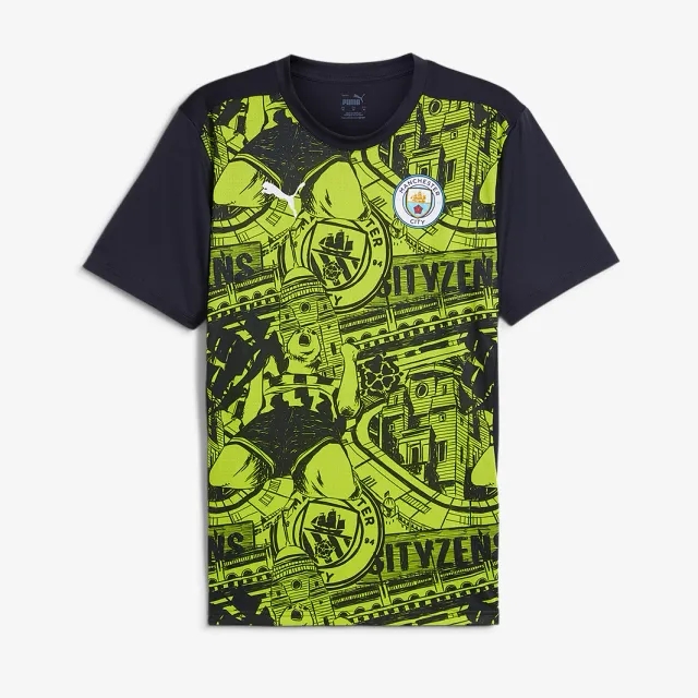 Puma Manchester City 24 25 SS Pre Match Shirt