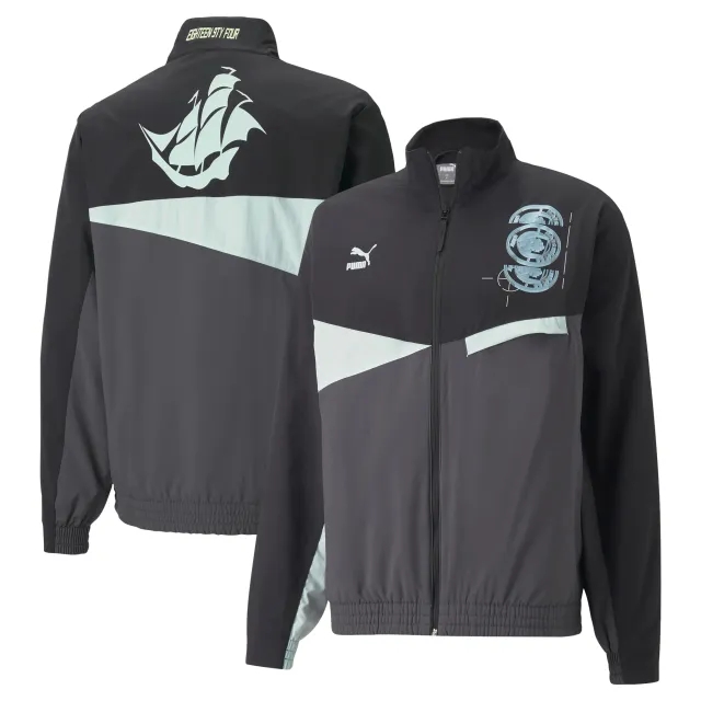 Puma Manchester City 22 23 Football Statement Woven Jacket