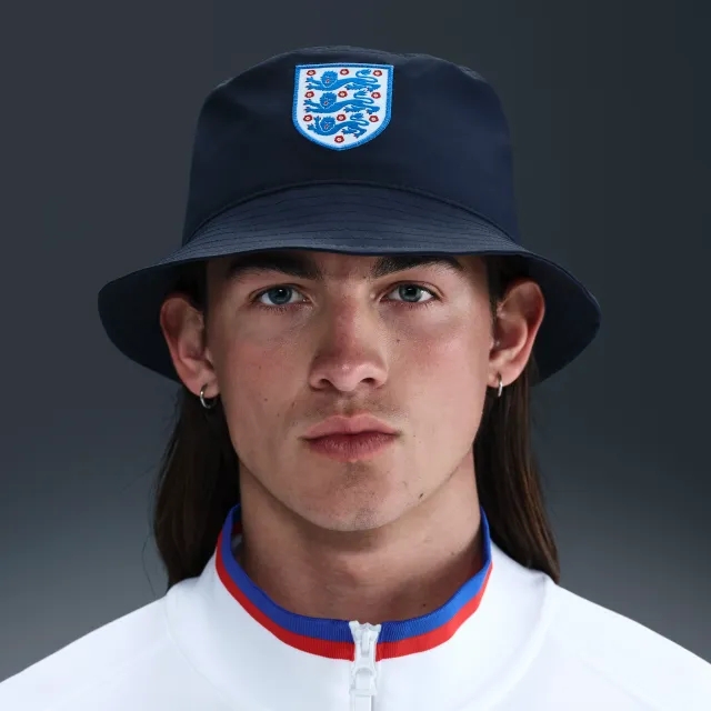 England 2025/2026 Nike Bucket Hat - Blue - Polyester