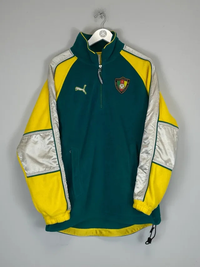 1998/00 CAMEROON 1/4 ZIP FLEECE (M) PUMA | Cult Kits