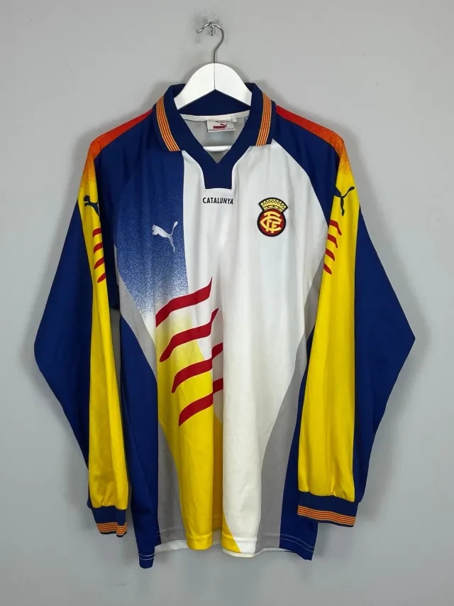 CULT KITS - 2002/03 CATALUNYA #21 L/S HOME SHIRT (XL) PUMA