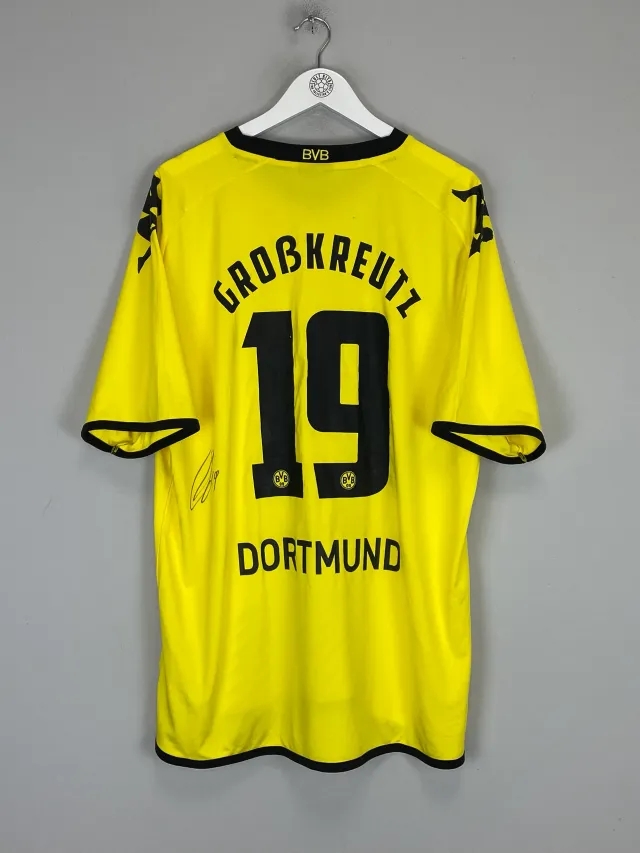 2011/12 DORTMUND GROBKREUTZ #19 *SIGNED* HOME SHIRT (XXL) KAPPA | Cult Kits