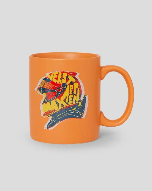 Castore Oracle Red Bull Racing Unisex Max Verstappen Mug - Exotic Orange