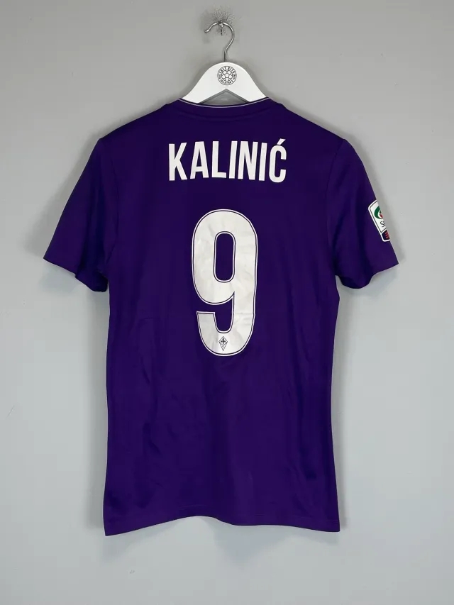2015/16 FIORENTINA KALINIC #9 HOME SHIRT (S) LE COQ | Cult Kits