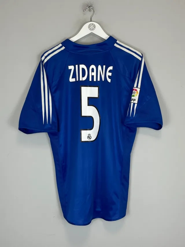 2004/05 REAL MADRID ZIDANE #5 THIRD SHIRT (L) ADIDAS | Cult Kits