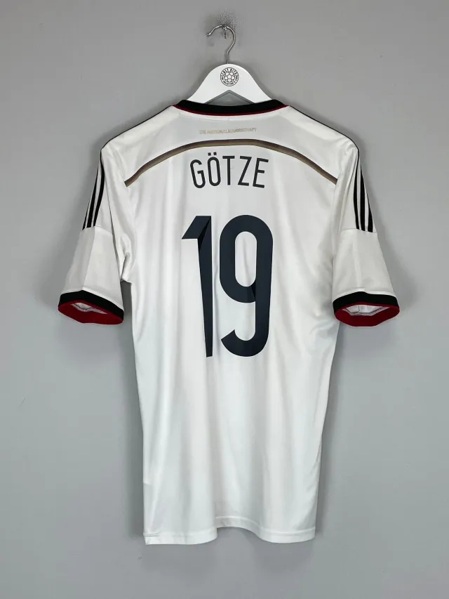 2014/15 GERMANY GOTZE #19 HOME SHIRT (M) ADIDAS | Cult Kits