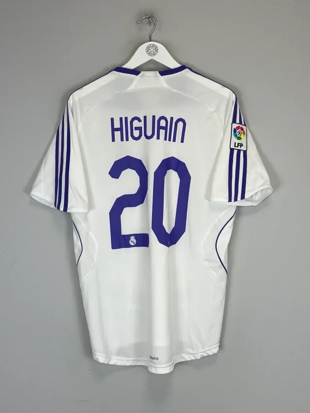 2007/08 REAL MADRID HIGUAIN #20 HOME SHIRT (M) ADIDAS | Cult Kits
