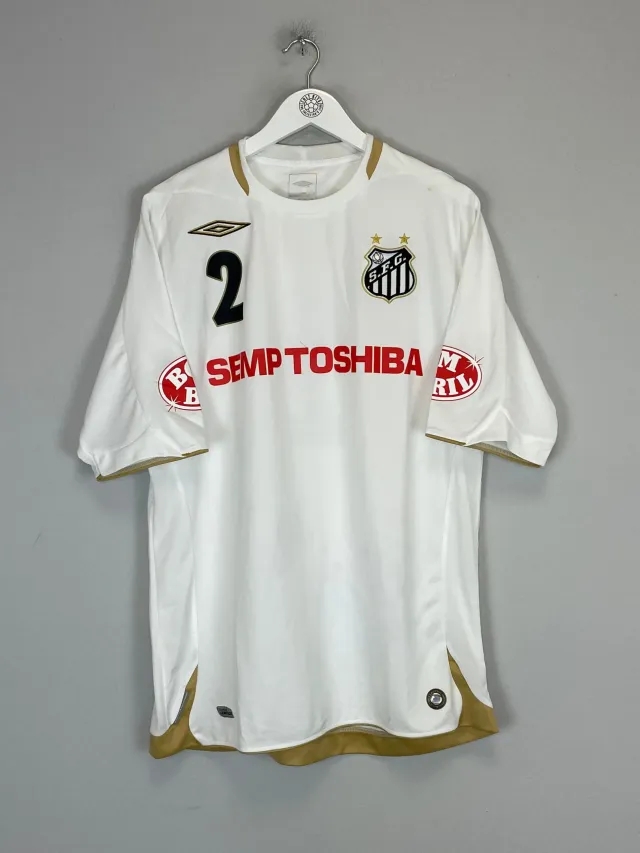 2007/08 SANTOS #2 HOME SHIRT (XL) UMBRO | Cult Kits