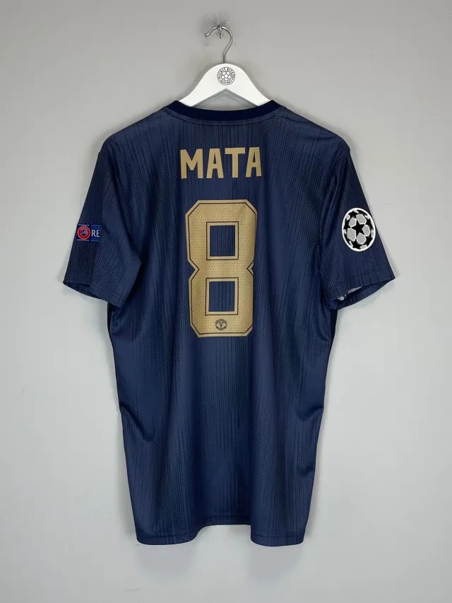 2018/19 MANCHESTER UNITED MATA #8 C/L THIRD SHIRT (L) ADIDAS | Cult Kits