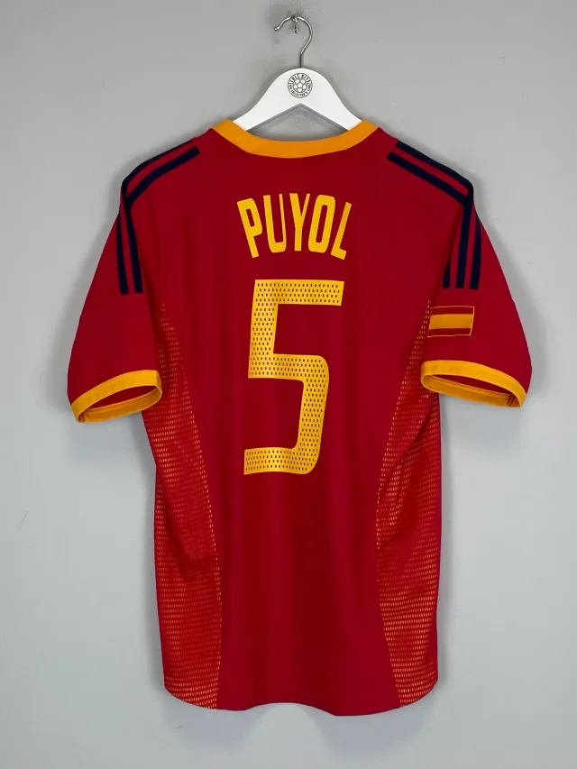 2002/04 SPAIN PUYOL #5 HOME SHIRT (S) ADIDAS | Cult Kits