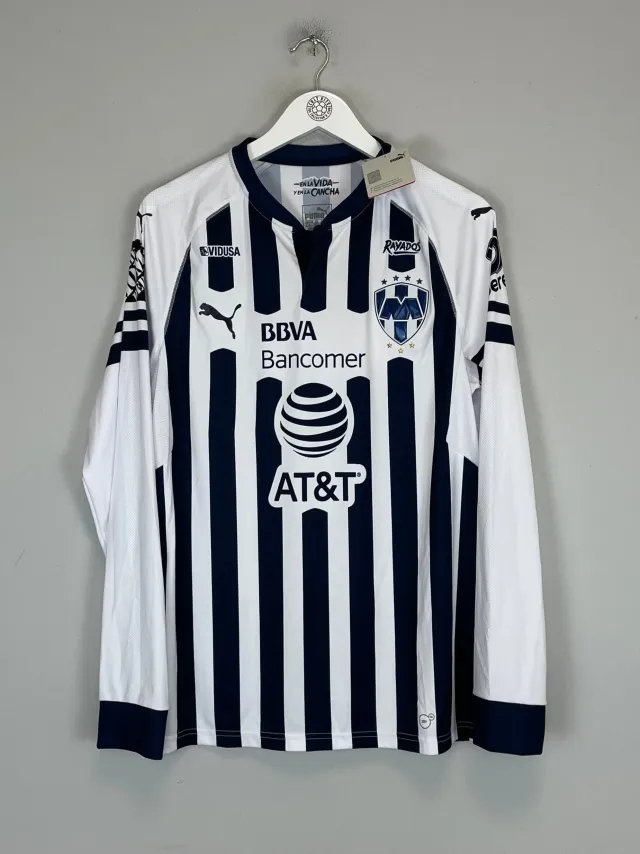 202018/19 MONTERREY *BNWT* L/S HOME SHIRT (MULTIPLE SIZES) PUMA    | Cult Kits, Small / Monterrey / 2018