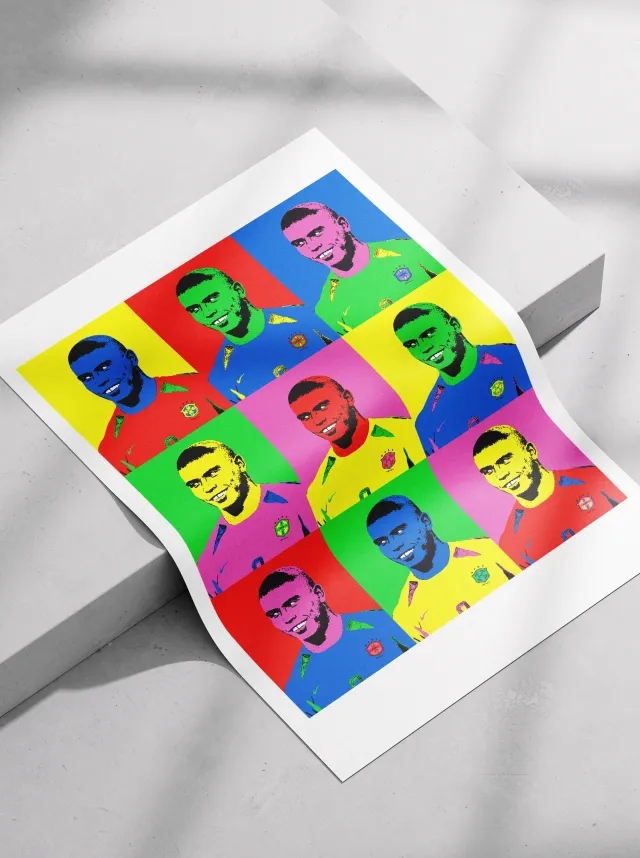 Cult Kits - RONALDO JP LIMITED EDITION PRINT