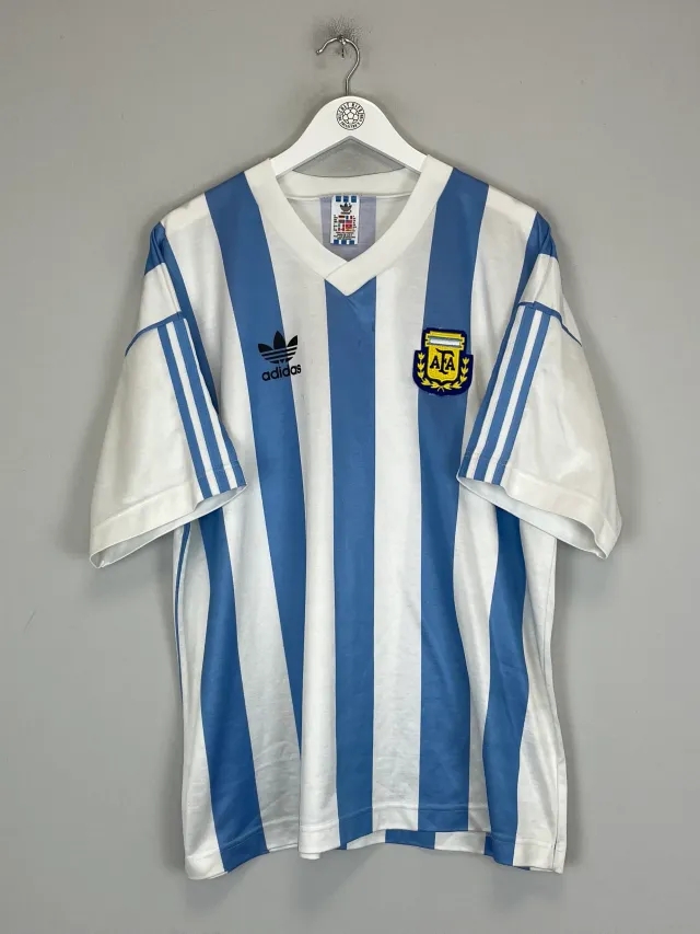 1990/91 ARGENTINA HOME SHIRT (XL) ADIDAS | Cult Kits