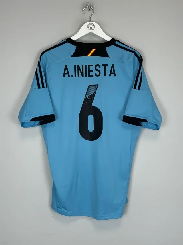 2012/13 SPAIN A.INIESTA #6 AWAY SHIRT (L) ADIDAS | Cult Kits