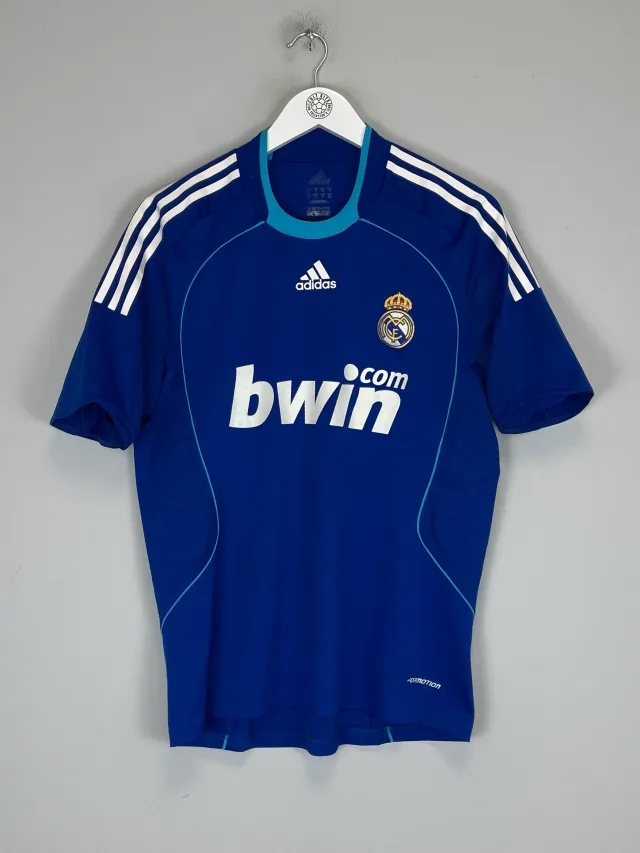 2008/09 REAL MADRID #3 *PLAYER ISSUE* AWAY SHIRT (M) ADIDAS | Cult Kits