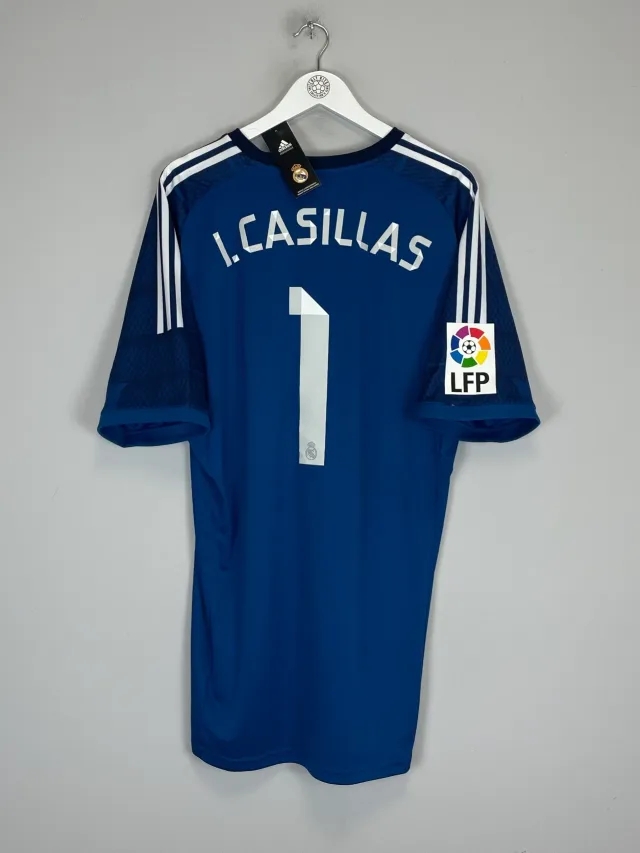 2014/15 REAL MADRID CASILLAS #1 *BNWT* GK SHIRT (XL) ADIDAS | Cult Kits