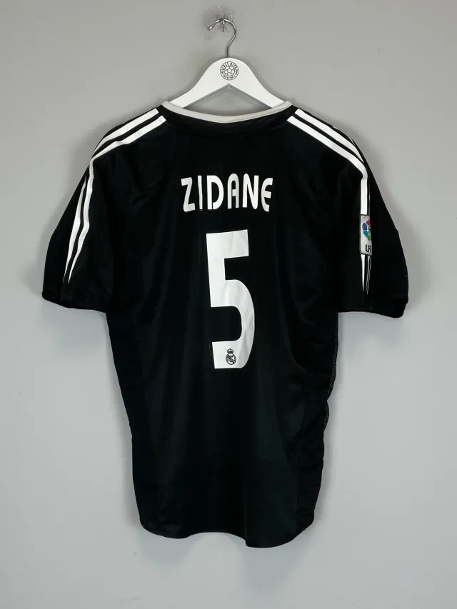 2004/05 REAL MADRID ZIDANE #5 AWAY SHIRT (M) ADIDAS | Cult Kits
