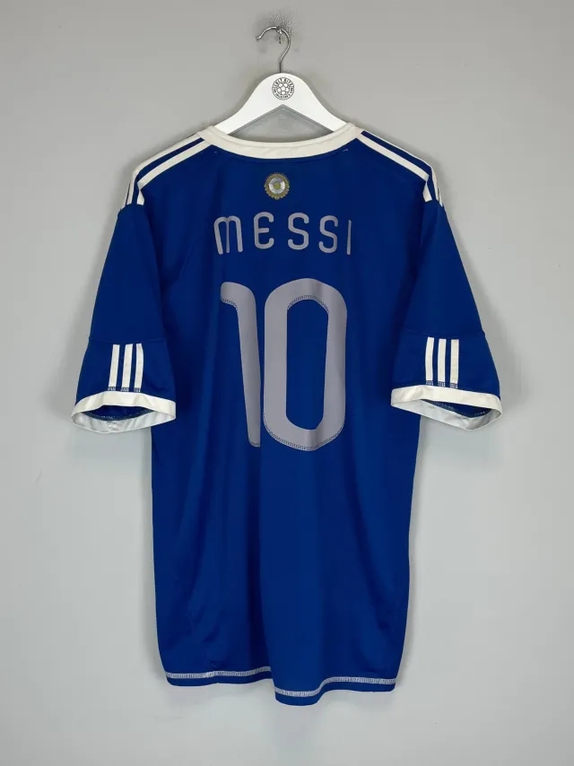2010/11 ARGENTINA MESSI #10 AWAY SHIRT (XL) ADIDAS | Cult Kits