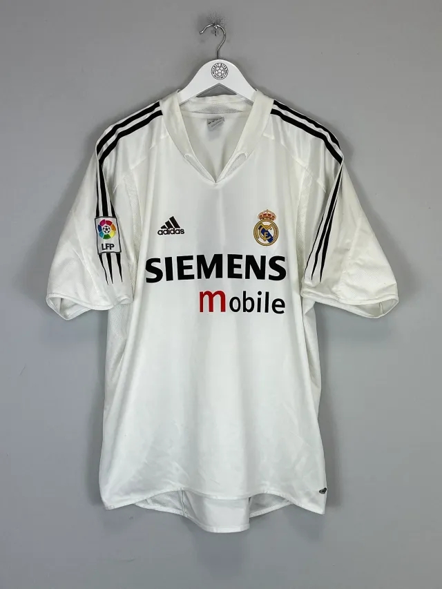 2004/05 REAL MADRID #9 HOME SHIRT (XL) ADIDAS | Cult Kits