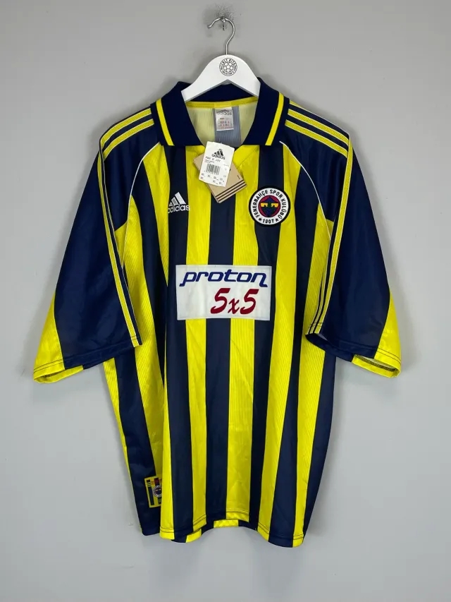 1999/00 FENERBAHCE *BNWT* HOME SHIRT (XXL) ADIDAS | Cult Kits
