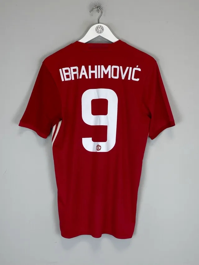 2016/17 MANCHESTER UNITED IBRAHIMOVIC #9 HOME SHIRT (M) ADIDAS | Cult Kits