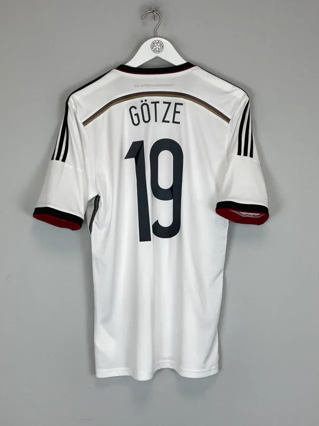 2014/15 GERMANY GOTZE #19 HOME SHIRT (M) ADIDAS | Cult Kits