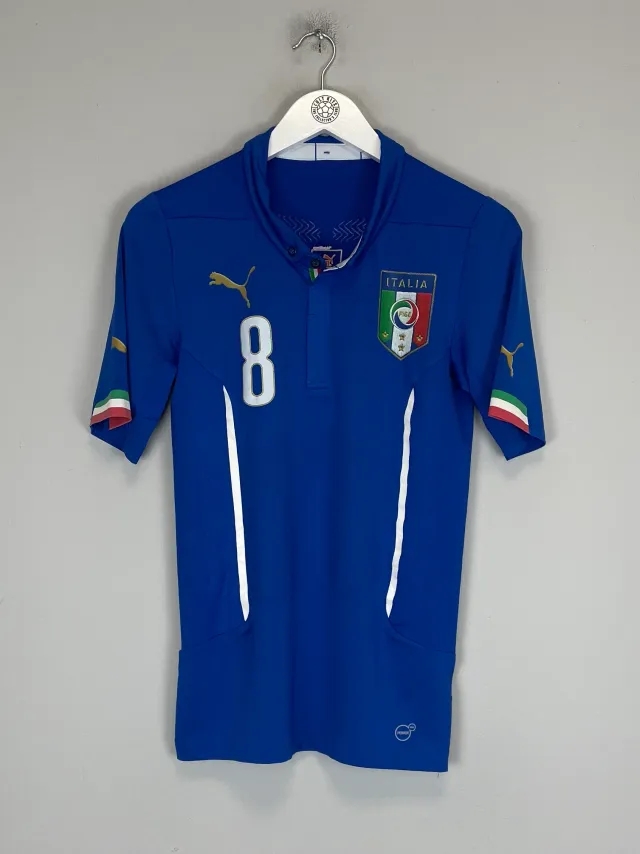 2014/15 ITALY #8 *PLAYER ISSUE* HOME SHIRT (M) PUMA | Cult Kits