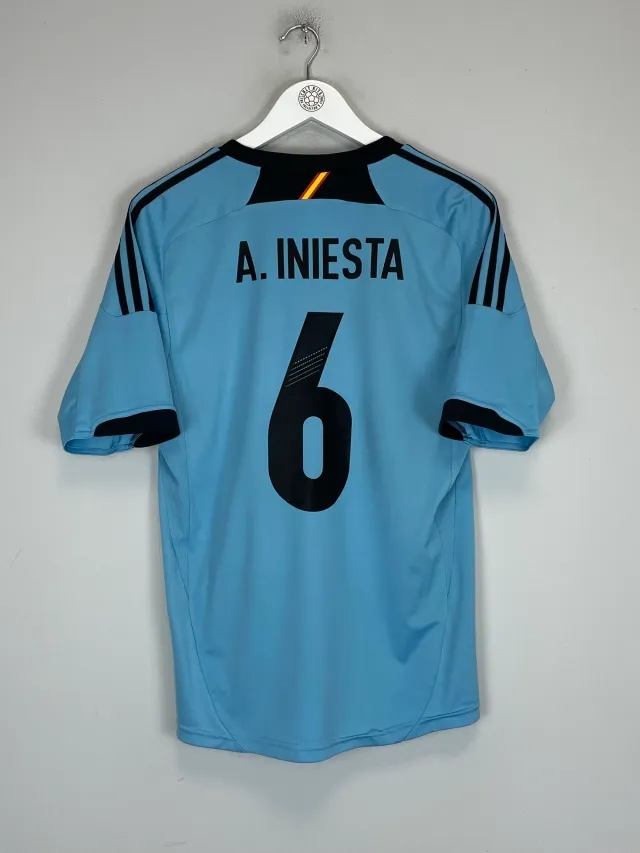 2012/13 SPAIN A.INIESTA #6 AWAY SHIRT (M) ADIDAS | Cult Kits