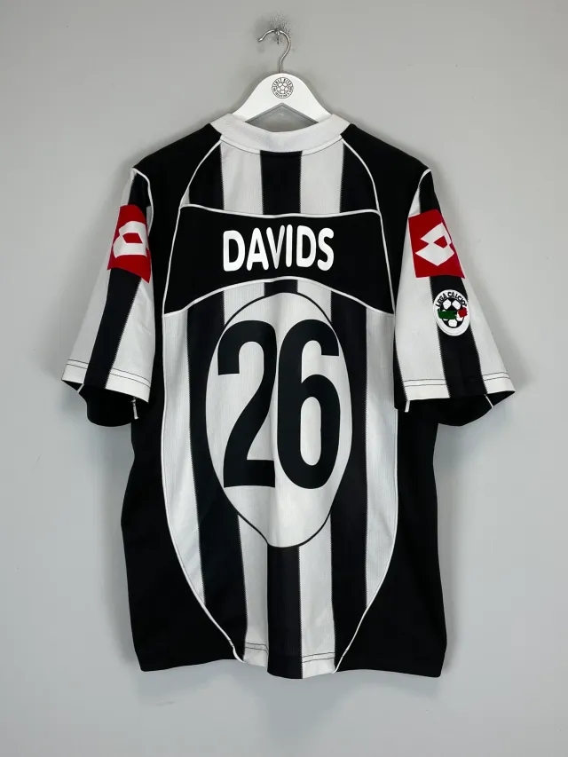 2002/03 JUVENTUS DAVIDS #26 HOME SHIRT (XXL) LOTTO | Cult Kits