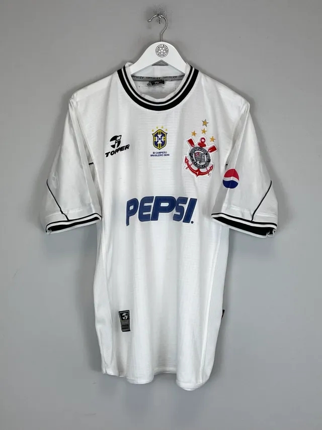 2000/01 CORINTHIANS #7 HOME SHIRT (L) TOPPER | Cult Kits