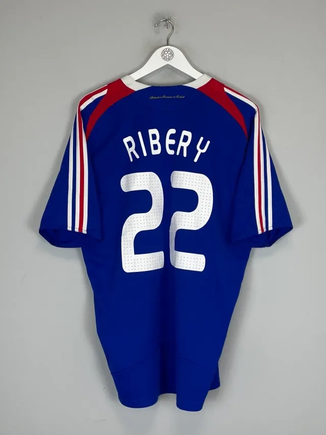 2007/08 FRANCE RIBERY #22 HOME SHIRT (XL) ADIDAS | Cult Kits