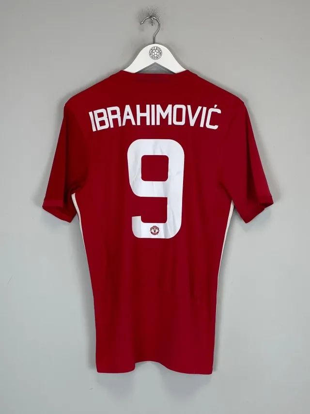 2016/17 MANCHESTER UNITED IBRAHIMOVIC #9 HOME SHIRT (M) ADIDAS | Cult Kits