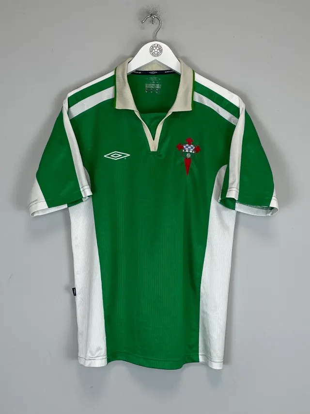 2000/01 RACING DE FERROL HOME SHIRT (M) UMBRO | Cult Kits