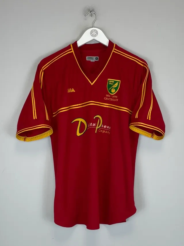 2001/02 NORWICH CITY *CENTENARY* AWAY SHIRT (XL) XARA | Cult Kits