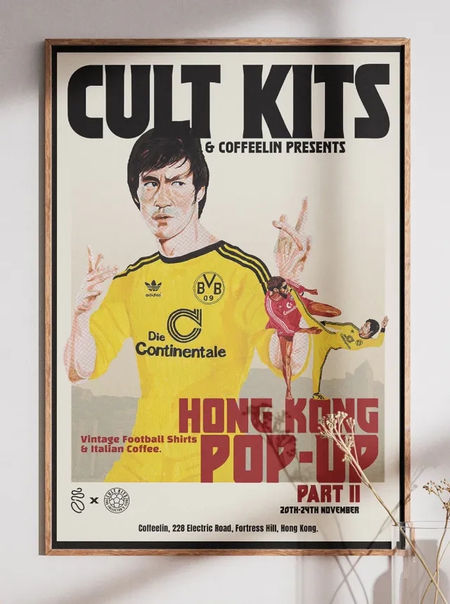 Cult Kits - BRUCE LEE HONG KONG POP-UP PART II PRINT