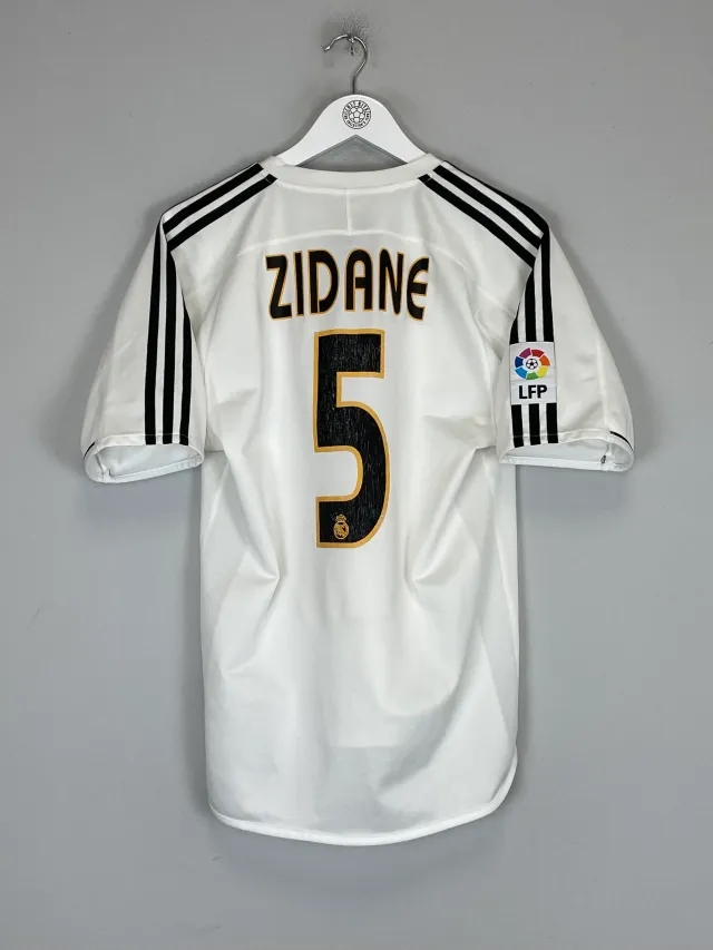 2003/04 REAL MADRID ZIDANE #5 HOME SHIRT (S) ADIDAS | Cult Kits