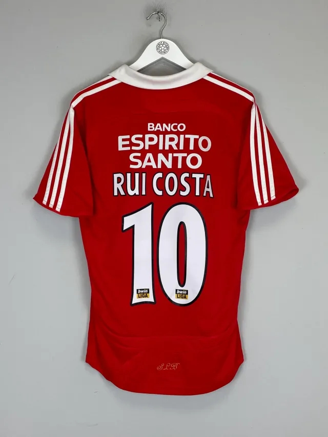 2007/08 BENFICA RUI COSTA #10 HOME SHIRT (M) ADIDAS | Cult Kits