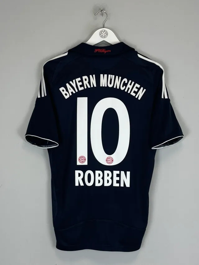 2008/09 BAYERN MUNICH ROBBEN #10 AWAY SHIRT (S) ADIDAS | Cult Kits