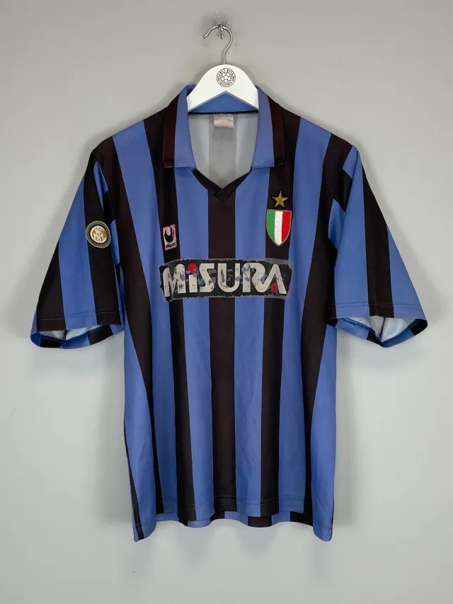 1989/90 INTER MILAN HOME SHIRT (XL) UHLSPORT | Cult Kits