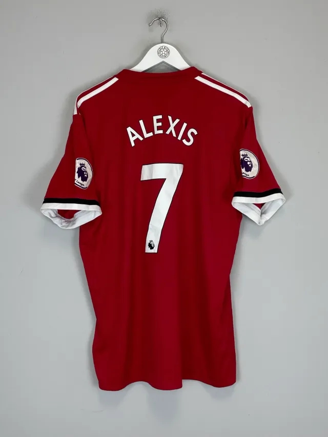2017/18 MANCHESTER UNITED ALEXIS #7 HOME SHIRT (XL) ADIDAS | Cult Kits