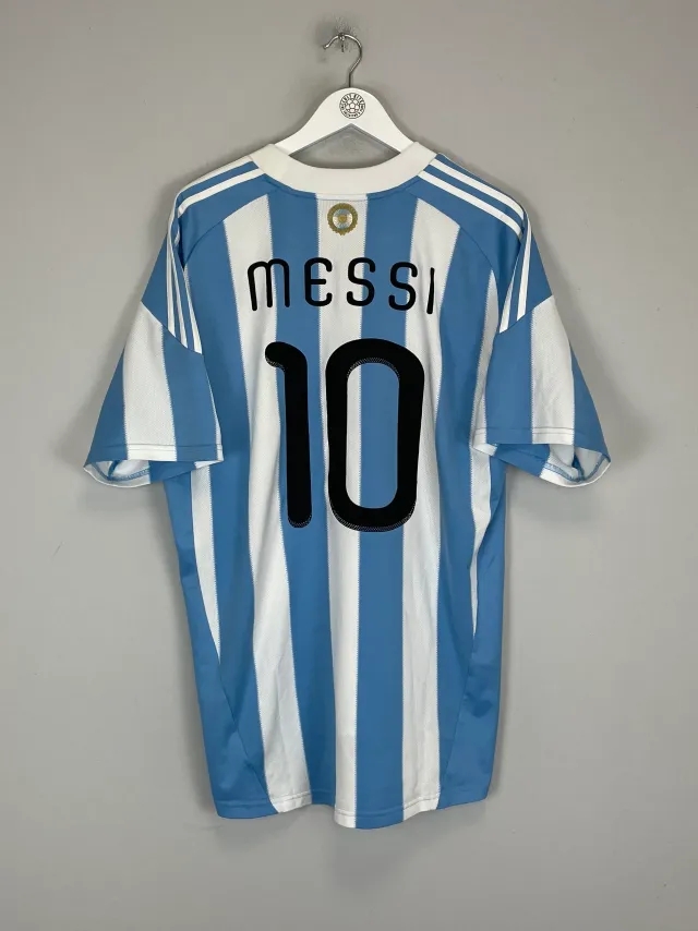 2010/11 ARGENTINA MESSI #10 HOME SHIRT (XL) ADIDAS | Cult Kits