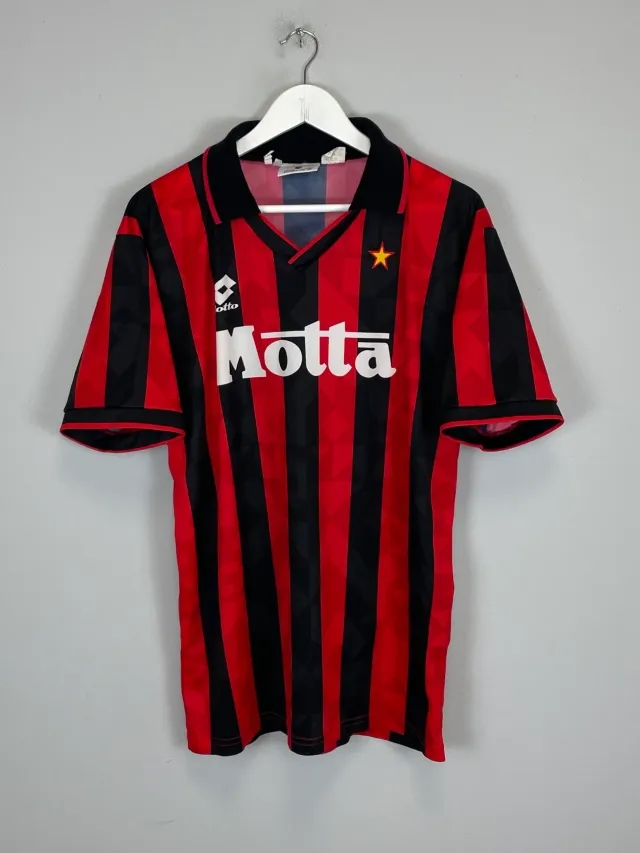 1993/94 AC MILAN HOME SHIRT (M) LOTTO | Cult Kits