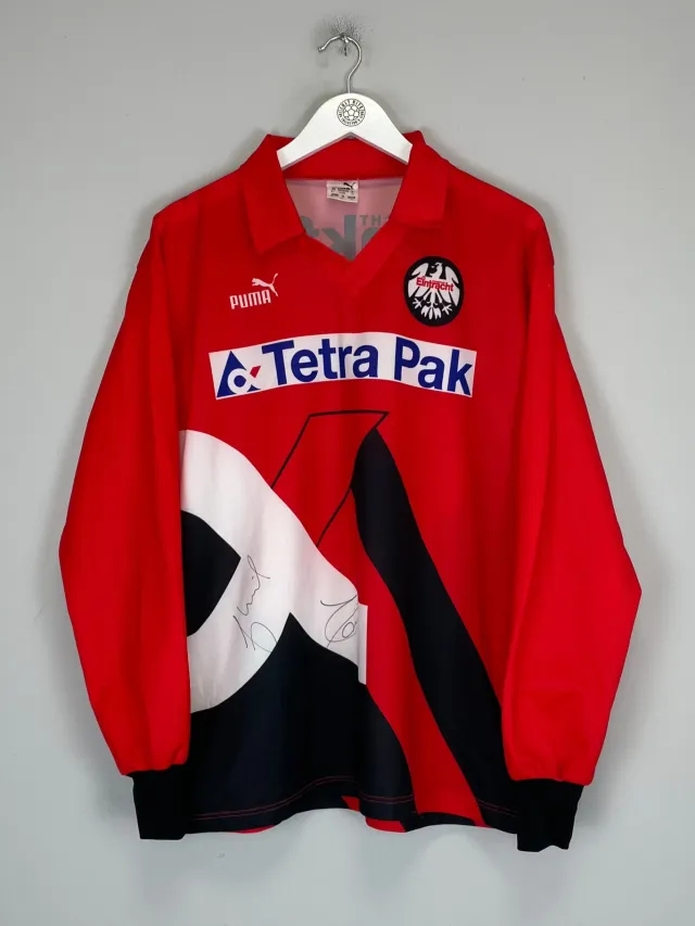 1993/94 EINTRACHT FRANKFURT *SIGNED* L/S HOME SHIRT (XL) PUMA | Cult Kits