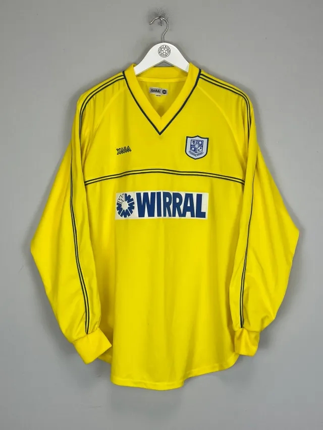 2002/04 TRANMERE ROVERS L/S AWAY SHIRT (XL) XARA | Cult Kits