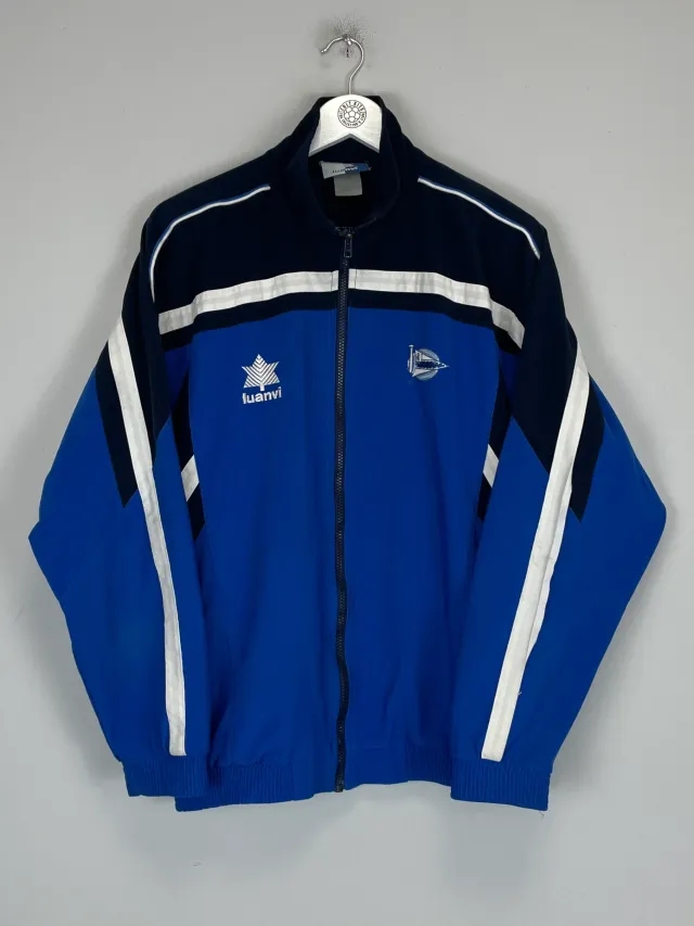 2000/01 DEPORTIVO ALAVES TRACK JACKET (M) LUANVI | Cult Kits