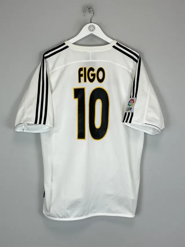 2003/04 REAL MADRID FIGO #10 HOME SHIRT (XL) ADIDAS | Cult Kits