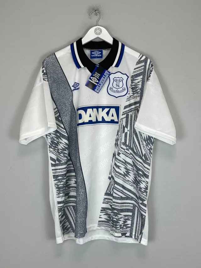 1995/96 EVERTON *BNWT* AWAY SHIRT (XL) UMBRO | Cult Kits