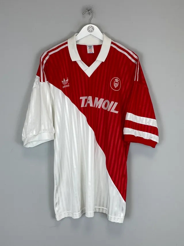 1990/91 MONACO HOME SHIRT (XL) ADIDAS | Cult Kits