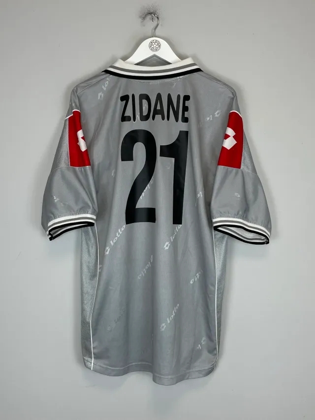 2000/01 JUVENTUS ZIDANE #21 THIRD SHIRT (XL) LOTTO | Cult Kits