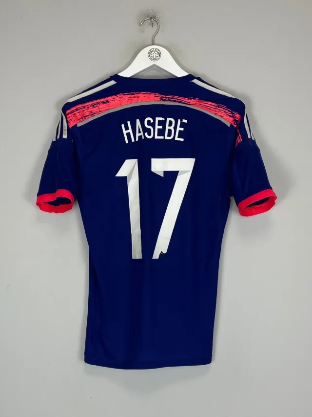 2013/15 JAPAN HASEBE #17 *PLAYER ISSUE* HOME SHIRT (M) ADIDAS | Cult Kits